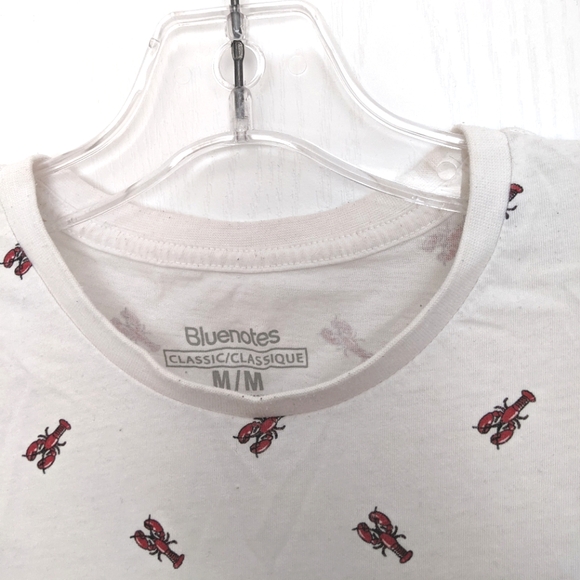3/$15 Bluenotes Men's Lobster printed T-shirt - Picture 6 of 6